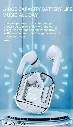 "Blue UltraPods Wireless Bluetooth Earphones – Premium Sound Quality, Noise Reduction, Long Battery Life, and Stylish Design for Music, Calls, and Gaming Ear buds